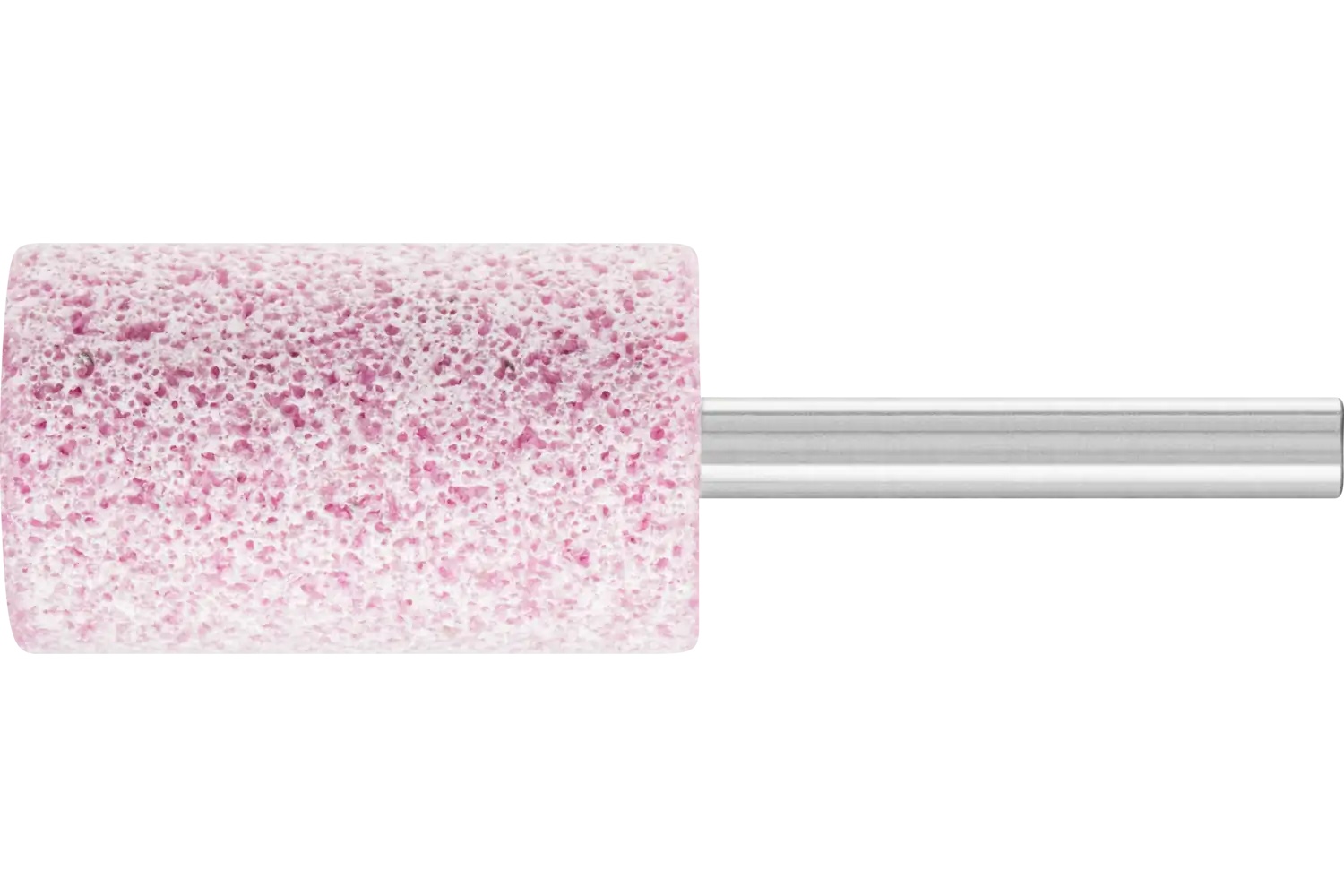 Picture of Pferd Vitrified Mounted Point, TOUGH, 1" x 2, 80 Grit, W222, Ceramic Oxide, 1/4" Shank